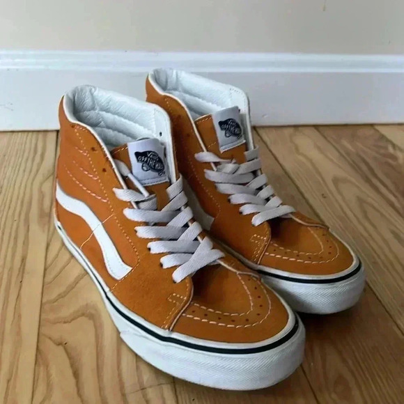 Desert Sun Orange Vans SK8-High Too - Picture 1 of 8